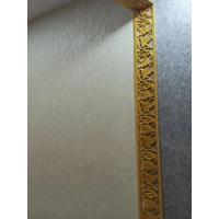 Dekoratif Poliüretan Duvar- Tavan Çıta Alın Bordürü -Renk : Altın (EN:10 CM-BOY:100 CM)-Duvar Süsü