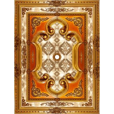 Decogold Dikdörgen 90*120 Kahve Eskitme Saray Tavan