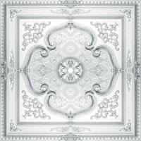 Decogold Kare 120*120 Gümüş Saray Tavan