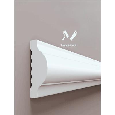 2.5 CM DEKORATİF BOYANABİLİR POLİÜRETAN DUVAR ÇITASI ( 15 ADET UZUNLUK :36 METRE )