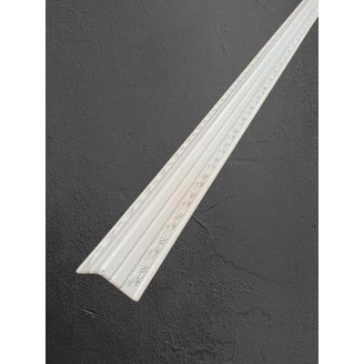 Dekoratif Poliüretan Duvar- Tavan Köşe Profili Çıtası Beyaz Renk (EN:4X4 CM-BOY:100 CM)- Duvar Süsü