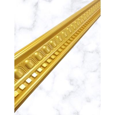 DEKORATİF POLİÜRETAN SARAY TAVAN KARTONPİYER -ALTIN (GOLD) RENK -(EN 13 CM -BOY:100 CM)-DUVAR SÜSÜ